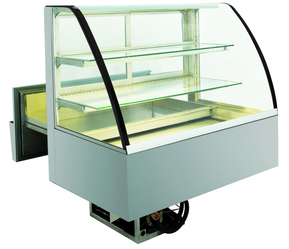 Bild 1: Nordcap Einbau-Kühlvitrine CAKE 145-69